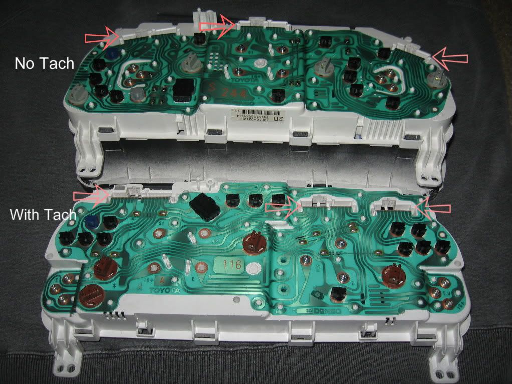 Odometer (analog) missaligned, how to fix? [pics included] Toyota